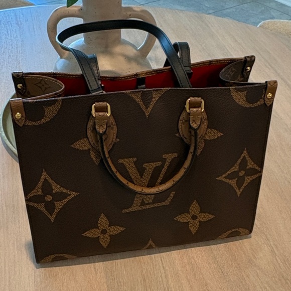 Louis Vuitton Dark Brown Monogram Handbag - Picture 15 of 15